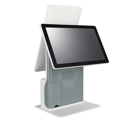 Mini podwójny ekran dotykowy Self Service Ordering Machine Ticket POS Kiosk
