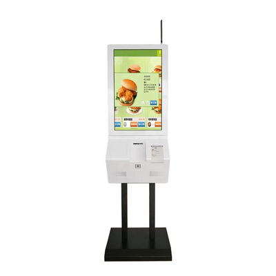 32-calowy ekran samoobsługowy Zamawianie kiosku Automat do płatności w pomieszczeniach