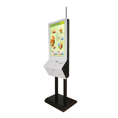 32-calowy ekran samoobsługowy Zamawianie kiosku Automat do płatności w pomieszczeniach