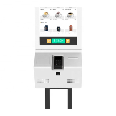32-calowy ekran samoobsługowy Zamawianie kiosku Automat do płatności w pomieszczeniach