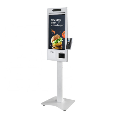 24-calowy ekran dotykowy Samoobsługowa maszyna do zamawiania Płatności Kiosk systemu POS