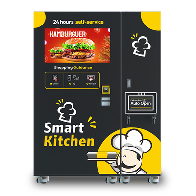 Hot and Cold Fresh Meal Hamburger Vending Machine Automatyczny stojak podłogowy