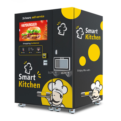 Hot and Cold Fresh Meal Hamburger Vending Machine Automatyczny stojak podłogowy