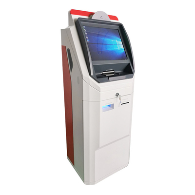 Wypłacaj i wpłacaj gotówkę Kiosk bankomatu z 19-calowym ekranem dotykowym