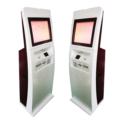 22-calowy ekran dotykowy Self Payment Kiosk Cash and Coin Akceptor Machine