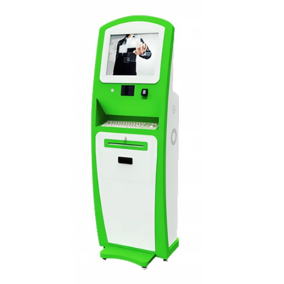 Automatyczny automat do sprzedaży biletów Gotówka Czytnik kart kredytowych Kiosk Maszyna do użytku w pomieszczeniach