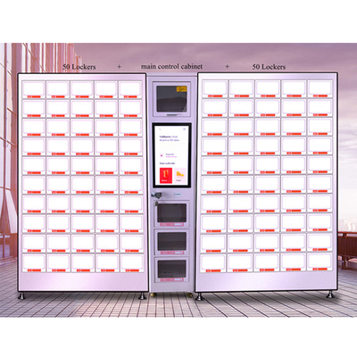 Samoobsługowy automat z napojami przekąskowymi Combo z szafkami o dużej pojemności