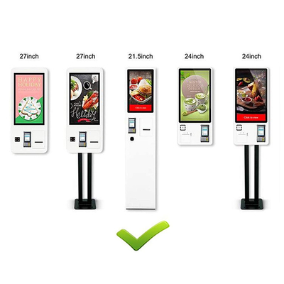 System operacyjny Linux 27-calowy kiosk do samodzielnego zamawiania dla Mc Donald'S KFC