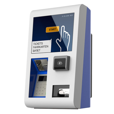 Samoobsługowy automat do sprzedaży biletów bezgotówkowych z ekranem dotykowym do supermarketu