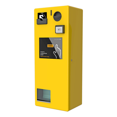22-calowy samoobsługowy automat do sprzedaży biletów Automat do płatności kiosku dla obszaru publicznego