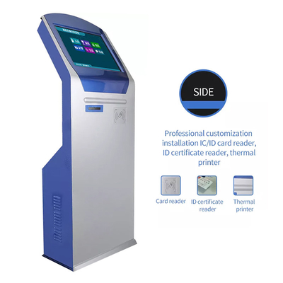 Ekran dotykowy Self Ticketing Dispenser Kiosk Maszyna do płatności zbliżeniowych