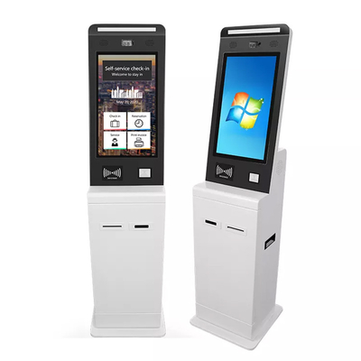 24-calowy ekran dotykowy Self Service Kiosk Check In Hotel Kiosk Machine