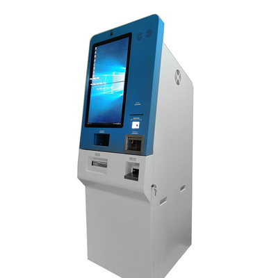 Standardowy kiosk wymiany walut Moneta na pieniądze do bankowego automatu samoobsługowego