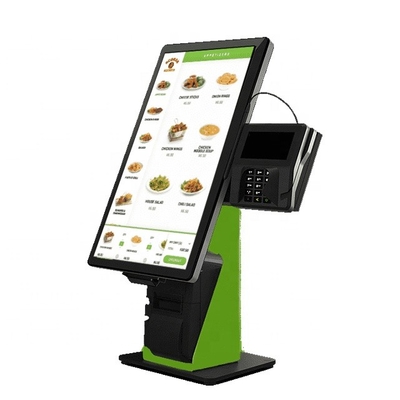 21,5-calowy Lobby Self Ordering Kiosk Pojemnościowy ekran dotykowy All In One Self Payment System