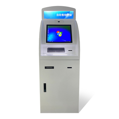 Gorąca sprzedaż z ekranem dotykowym Samoobsługowy bankomat A4 Drukarka raportów Samoobsługowy kiosk z bankomatem