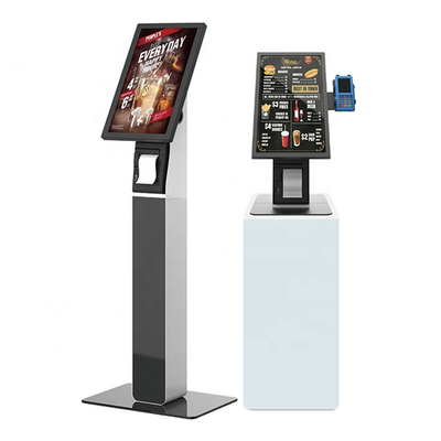 Samoobsługowy kiosk z ekranem dotykowym Samozamawiająca maszyna do płatności w pomieszczeniach