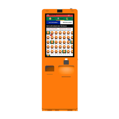 dotykowy kiosk do samodzielnego zamawiania z automatem biletowym do restauracji?