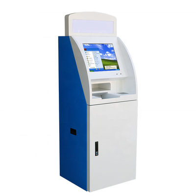 Samoobsługowy kiosk z biletami LCD Automatyczna maszyna do płatności z ekranem dotykowym