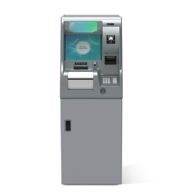 Bankomat wpłatomat calowy ekran dotykowy czek na monety