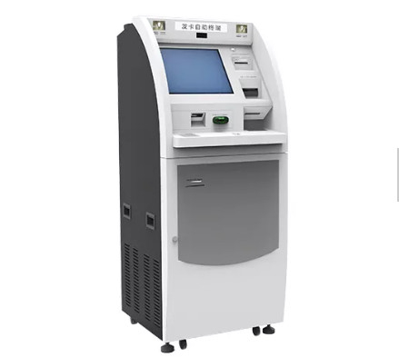 Bezpieczna biała wpłata gotówkowa do kiosku płatniczego i systemu POS