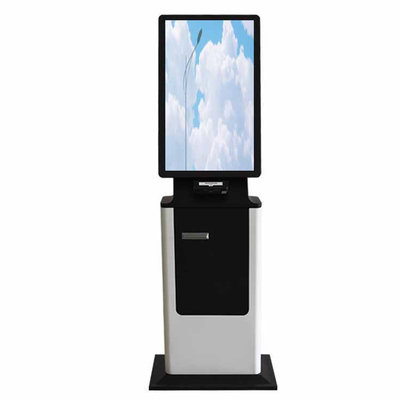 Samoobsługowy kiosk z ekranem dotykowym Samoobsługowy kiosk z kartą gotówkową