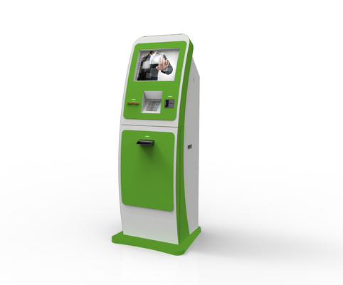 Podłogowy stojący ekran dotykowy Samoobsługowy kiosk Odprawa płatności