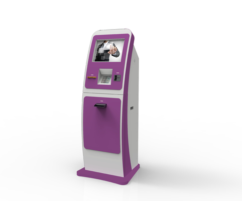 Podłogowy stojący ekran dotykowy Samoobsługowy kiosk Odprawa płatności