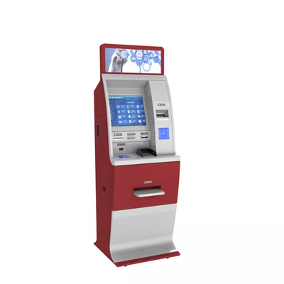 Samoobsługowy kiosk z ekranem dotykowym Maszyna do płatności gotówkowych dla banku supermarketów
