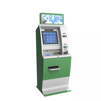 Samoobsługowy kiosk z ekranem dotykowym Maszyna do płatności gotówkowych dla banku supermarketów