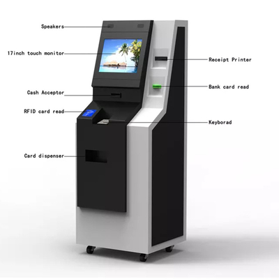 Druk termiczny Ip65 250cd/M2 Bankomat Sygnał magnetyczny