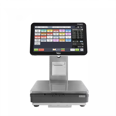 Cyfrowa waga kasy fiskalnej Elektroniczny ekran dotykowy Kiosk Pos System