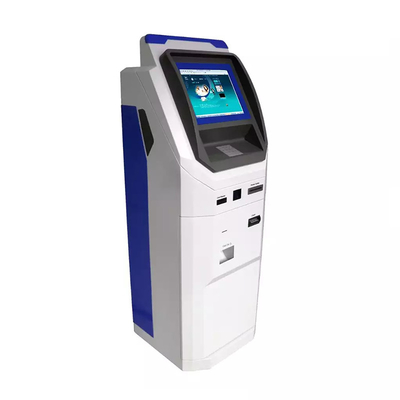 CPU I3 120G Bankomat z podwójnym ekranem dotykowym Kiosk samoobsługowy