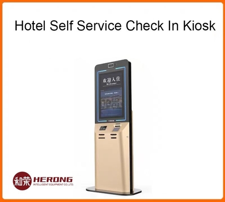 Hotel samoobsługa w kiosk 32 cali ekran z pojemnościowym dotykiem 50nits