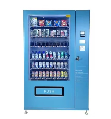 Automatyka do sprzedaży produktów spożywczych 24 godziny na dobę w trybie internetowym Kiosk przenośnikowy zasilany prądem