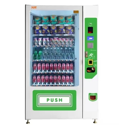 Automatyka do sprzedaży produktów spożywczych 24 godziny na dobę w trybie internetowym Kiosk przenośnikowy zasilany prądem