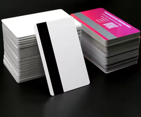 Części bankomatów Biały pas magnetyczny Smart Blanking PVC karty