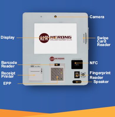 Bezkontaktowy KIOSK-K06W Przyjazny dla użytkownika Wysoko inteligentny