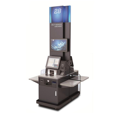 Płatności w supermarketach Wbudowana samoobsługowa maszyna restauracyjna POS Kiosk