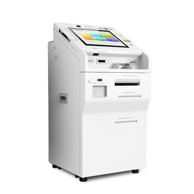 21,5-calowy inteligentny kiosk wymiany walut do wpłat czekowych