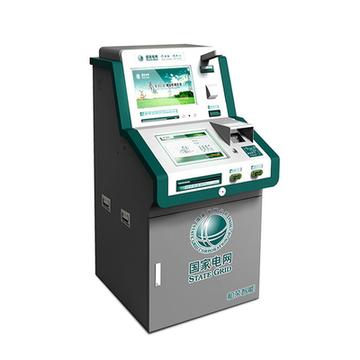 OEM Double Screen Kiosk Billing Machine Payment System 19 cali