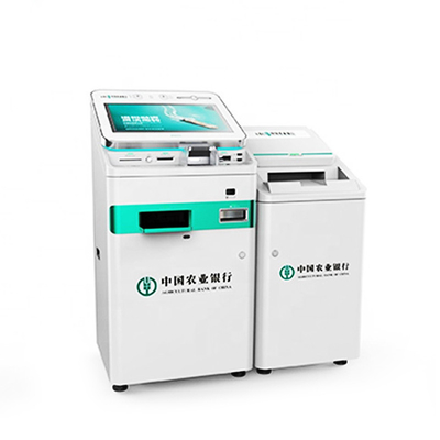 Certyfikat PCI Touchscreen Video Teller Machine Atm Automatic Transaction Machine