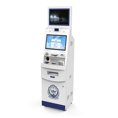 26-calowy trzyekranowy samoobsługowy kiosk SDK Zewnętrzny cyfrowy kiosk dla banku