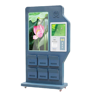 42-calowy monitor z ekranem dotykowym Wyświetlacz kiosku Digital Signage z czytnikiem kart RFID