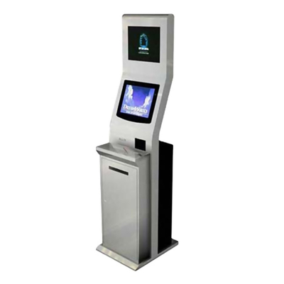 Zewnętrzny ekran dotykowy SAW / IR Płatności Kiosk Akceptant gotówki