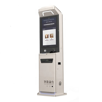 Ekran dotykowy Rządowy kiosk Totem Wyświetlacz LCD z klawiaturą i drukarką