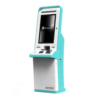 Ekran dotykowy Rządowy kiosk Totem Wyświetlacz LCD z klawiaturą i drukarką