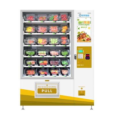 ODM Fresh Fruit Salad Food Vending Machine Kiosk z windą