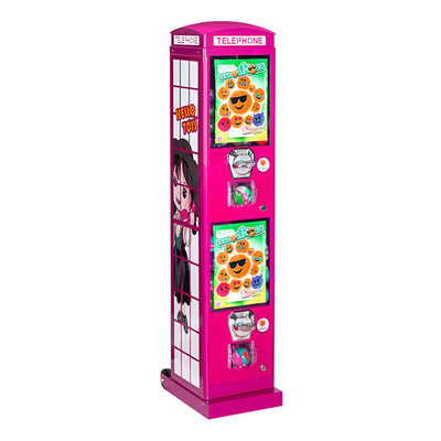 Automat do gier rozrywkowych Kiosk Kształt budki telefonicznej