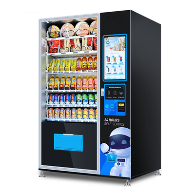 24-godzinny automat samoobsługowy 22-calowy automat z jedzeniem i napojami
