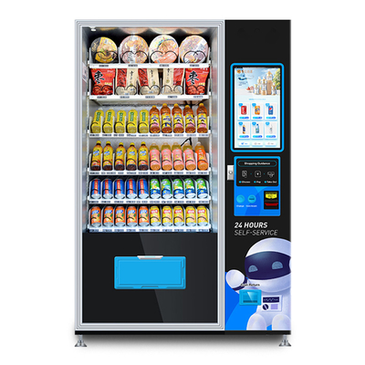 24-godzinny automat samoobsługowy 22-calowy automat z jedzeniem i napojami